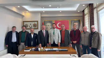 Kargı’dan AK Parti’ye Ziyaret: Merzifon’un Su Projesi Masaya Yatırıldı