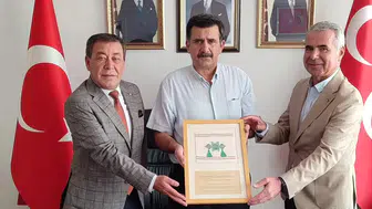 Merzifon TSO’dan MHP’ye Tam Kadro Ziyaret