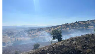 Merzifon’da Alevler İki Köyü Sardı!