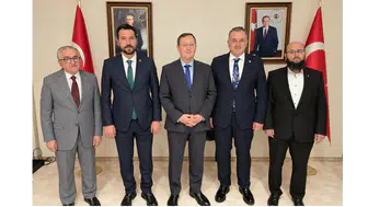 Amasya Heyetinden Berlin’de Diplomasi Trafiği! Büyükelçiliğe Ziyaret
