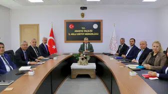 Amasya’da Haftalık Eğitim Değerlendirme Toplantısı Yapıldı