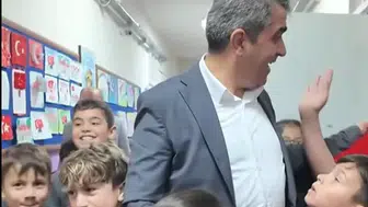 Başkan Uzun Minik Kalplerle Buluştu!