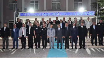 Merzifon’da İlçe Emniyet Müdürü Aykaç İçin Veda Yemeği