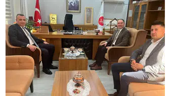 Kaymakam Yıldız’dan Müftü Yalçınkaya’ya Ziyaret!