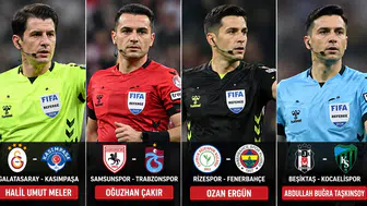 Süper Lig’de 7. Haftanın Hakemleri Belli Oldu!