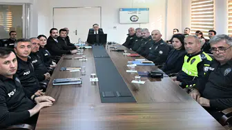 Amasya Emniyetinde Değerlendirme Toplantısı