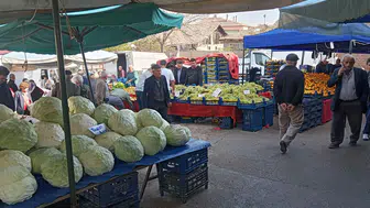 Merzifon Pazarında Fiyatlar Yerinde Saydı!