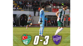 Amasyaspor FK Evinde Dağıldı!