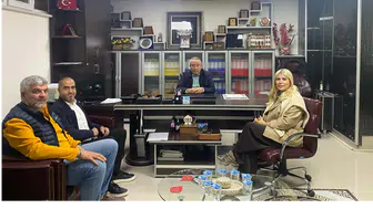 Merzifon TSO Adaylarından Haber Merkezimize Ziyaret