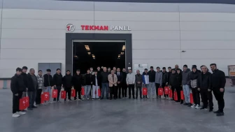Merzifon MTAL Öğrencileri Tekman Metal’de Üretimi Yerinde Gördü