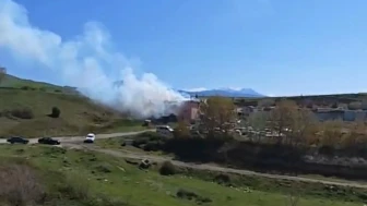 Suluova’da Maden Ocağında Yangın