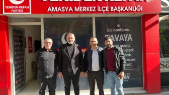 Amasya İl Başkanı Tunç Sahada