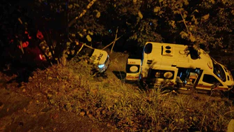 Feci Kaza: Araç Uçuruma Yuvarlandı, 2 Ölü