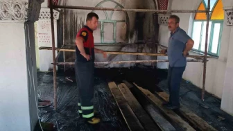 Osmancık’ta camide çıkan yangın söndürüldü