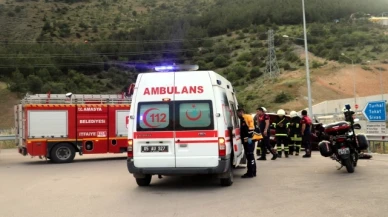 AMASYA'DAKİ TRAFİK KAZASINDA 5 KİŞİ YARALANDI