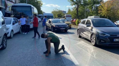 Alkollü şahıs trafiği birbirine kattı