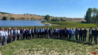 Altıntaş'ta Eylül ayı muhtarlar toplantısı yapıldı