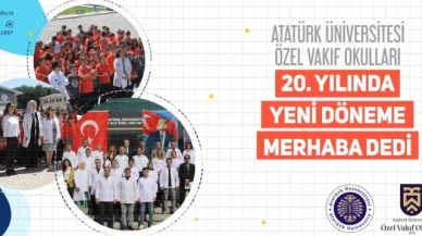 Atatürk Üniversitesi Vakıf Okulları, 20. yılında yeni döneme merhaba dedi
