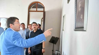 Bakan Tunç, Buldan'ın tarihi dokusunu inceledi