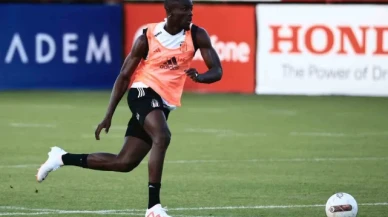 Beşiktaş'ta Gökhan İnler, ilk antrenmanına çıktı