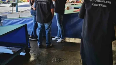 Beyşehir'de balıkların perakende satış noktaları denetlendi