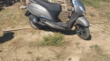 Çaldığı motosiklet ile birlikte yakalandı