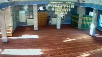 Cami faresi suçüstü yakalandı