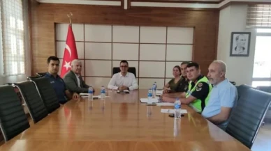 Çermik'te yeni eğitim-öğretim yılı okul güvenliği toplantısı yapıldı