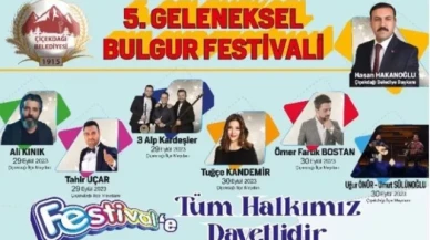 Çiçekdağı Belediyesi, 'Bulgur' Festivaline hazırlanıyor