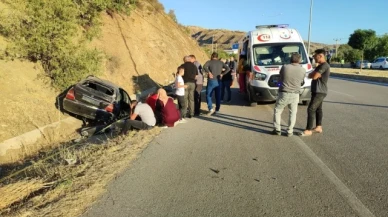 Çorum'da düğün dönüşü trafik kazası: 1 ölü, 3 yaralı