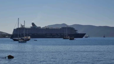 Dev gemi, yeniden Bodrum'da