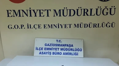 Gaziosmanpaşa'da yoldan geçenlere silah doğrultan şüpheli gözaltına alındı