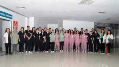 İlk dönem Sağlık Meslek Lisesi öğrencilerine oryantasyon eğitimi