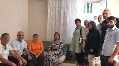 İlkadım'da depremzede ailelere destekler devam ediyor