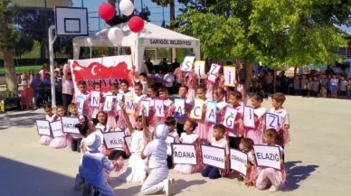 İlköğretim Haftasında depremzede şehirler unutulmadı