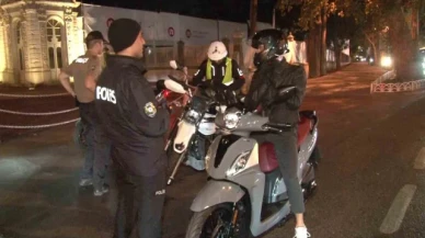 İstanbul'da motosiklet sürücülerine yönelik uygulama yapıldı