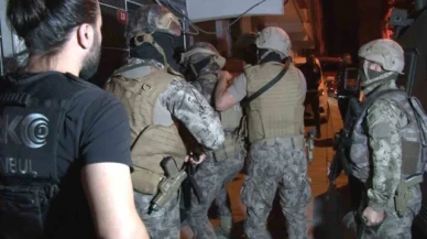 İstanbul'da uyuşturucu tacirlerine yönelik eş zamanlı operasyon