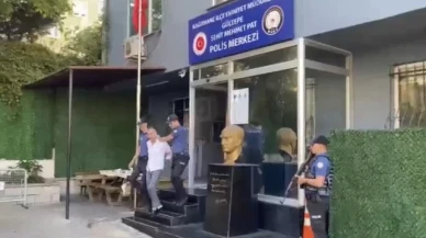 İstanbul'da yolcunun sevgilisine kafa atan taksici yeniden gözaltında