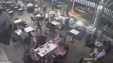 Kafede arkadaşlarıyla otururken kurşun yağmuruna tutuldu