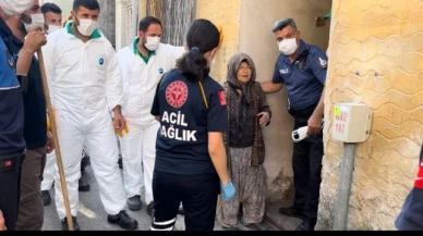 Kamyon kamyon çöp çıktı...Evini temizlettirmek istemeyen kadın arka arkaya beddua yağdırdı