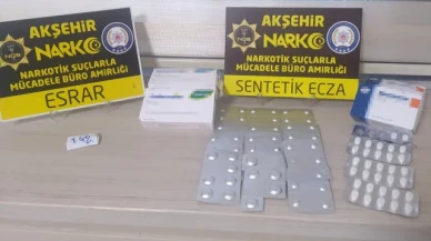 Konya'da uyuşturucu operasyonu: 1 tutuklama