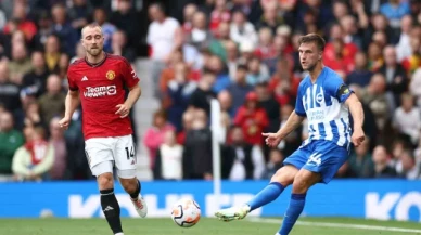 Manchester United, sahasında Brighton'a kaybetti