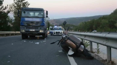 Motosiklete çarpan beton mikseri sürücüsü tutuklandı