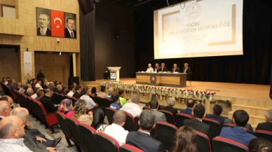Niğde'de okul güvenliği toplantısı yapıldı