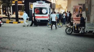 Nusaybin'de otomobil ile motosiklet çarpıştı: 1 yaralı