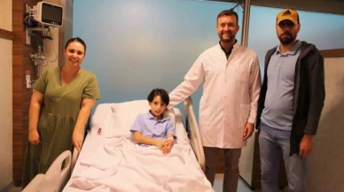 Oyun oynarken boğazına üzüm kaçtı, operasyonla kurtuldu