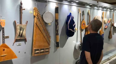 Pendik'te yedi kıtadan 600 müzik enstrümanı sergide buluştu