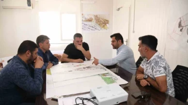 Pursaklar'da Millet Bahçesi yapım çalışmaları devam ediyor