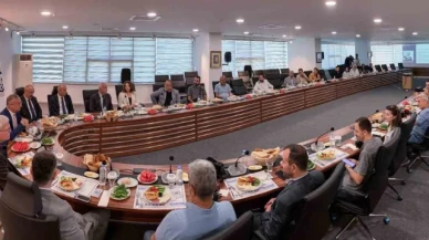 Rektör Levent ve Deprem Teknolojileri Enstitüsü Müdürü Özden basınla bir araya geldi