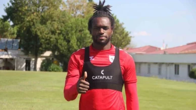 Samsunspor'un golcüsü Dimata: "Hedefim Avrupa'nın en iyi forvetlerinden biri olmak"